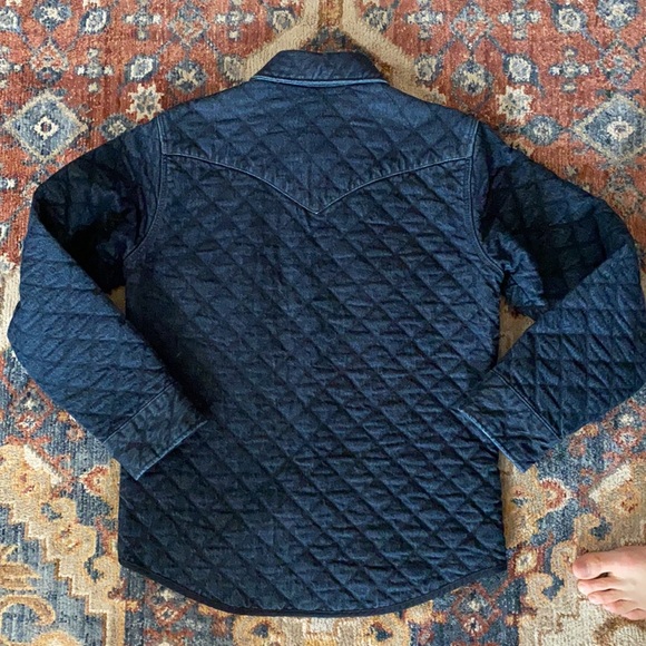 Levis Made and Crafted quilted denim western - Picture 4 of 4